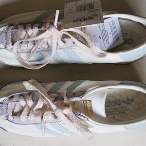 Adidas Originals white pastel sneakers